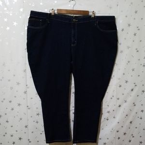 Riders by Lee Dark Blue Straight Leg Size 26W